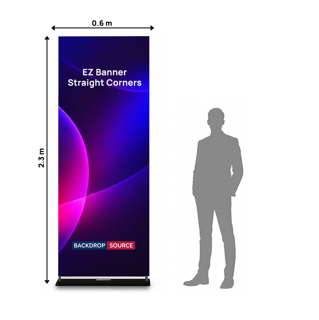 EZ Banner with Straight Corners