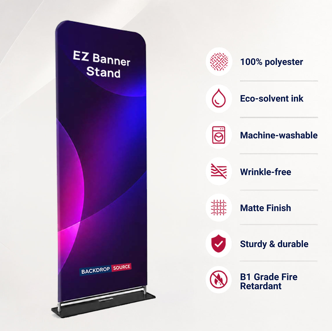 EZ  Banner Stands for Trade Show Displays
