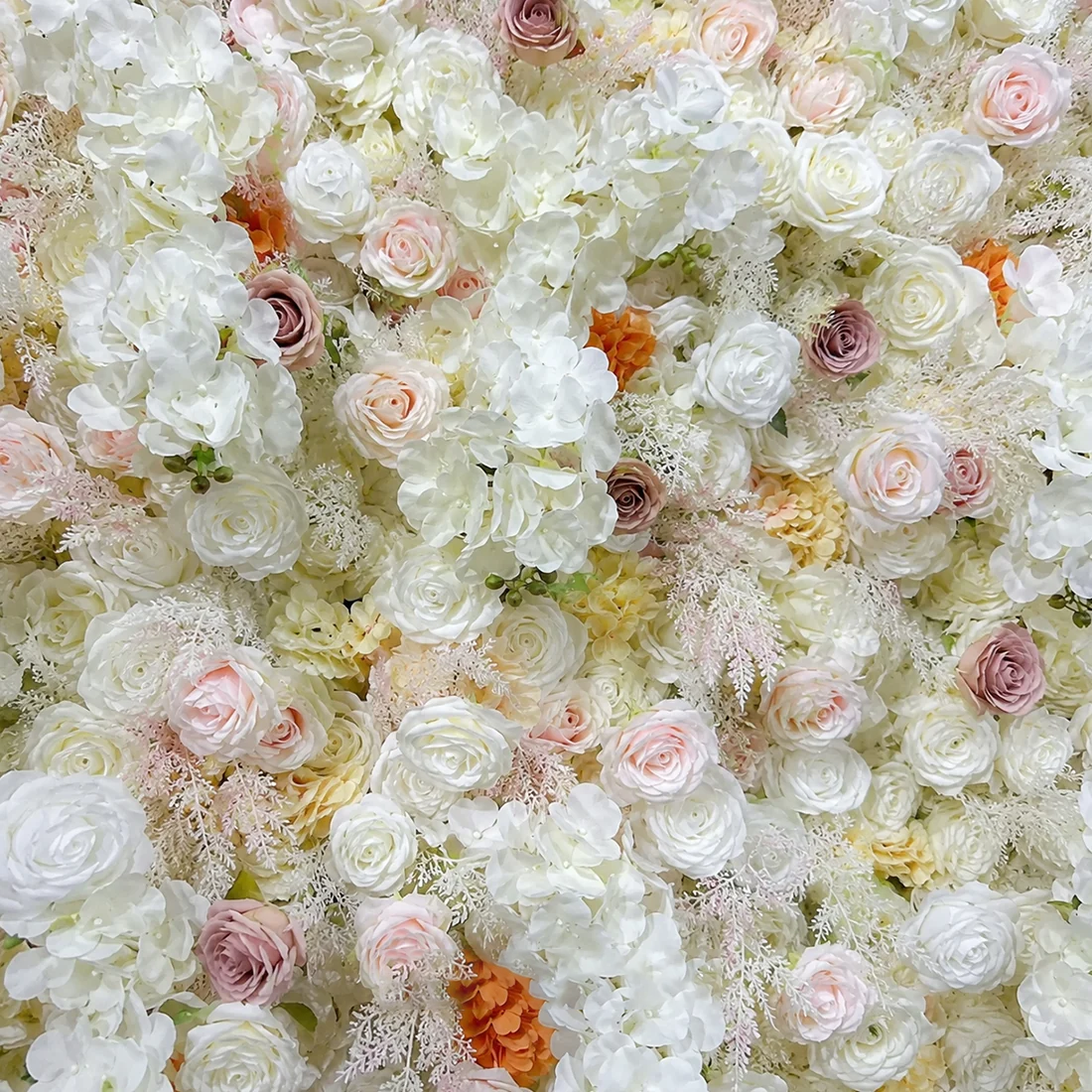 Artificial Floral Event Wall Backdrop – Style 39