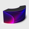 Fabric Trade Show Reception Desk – 1.5m Wide
