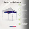 Fabric Ceiling Liner for Canopy Tents
