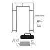 Fabric Full Open Square Arch Display