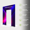 Fabric Square Welcome Arch Stand