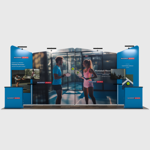 Portable Exhibit Display 6m - Model 2