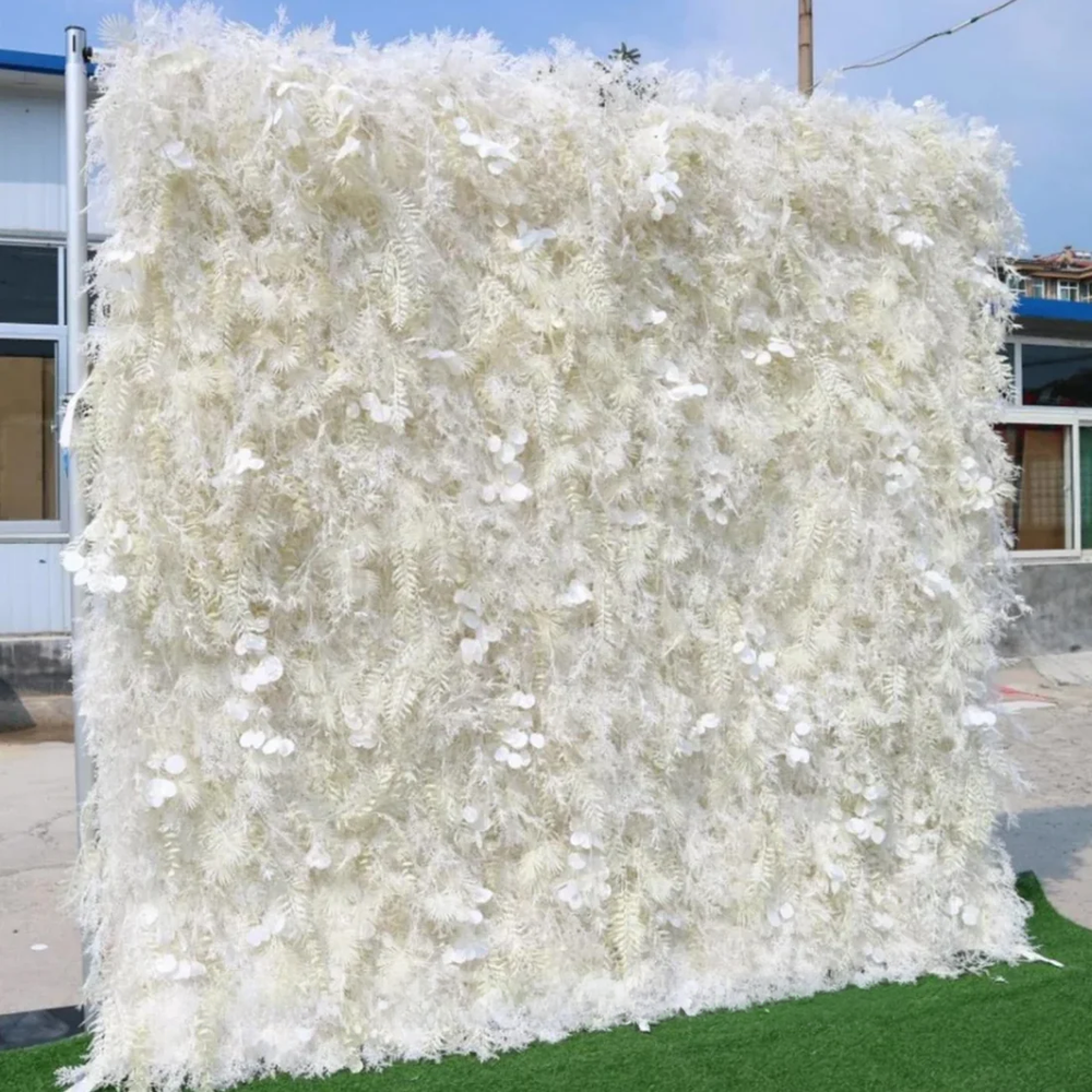 Artificial Floral Event Wall Backdrop – Style 53