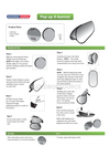 Horizontal Pop Up Banners ( Double Side Printed)