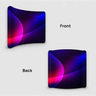 Curved Tension Fabric Portable Media Wall