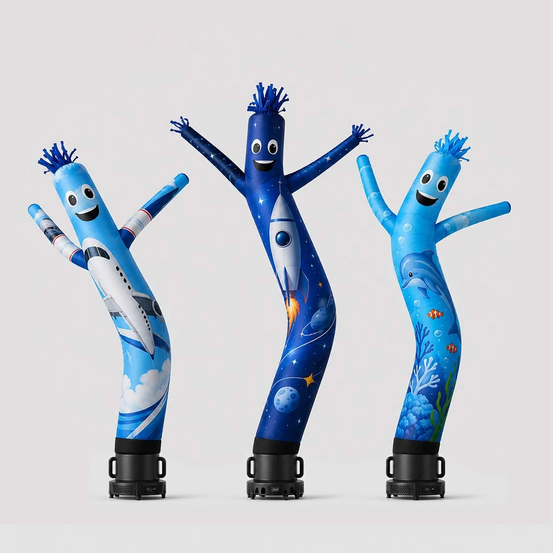 Inflatable Tube Man with Constant Air Supply