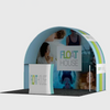 3x3m Round Arch Booth Kit with Shelving & Counter