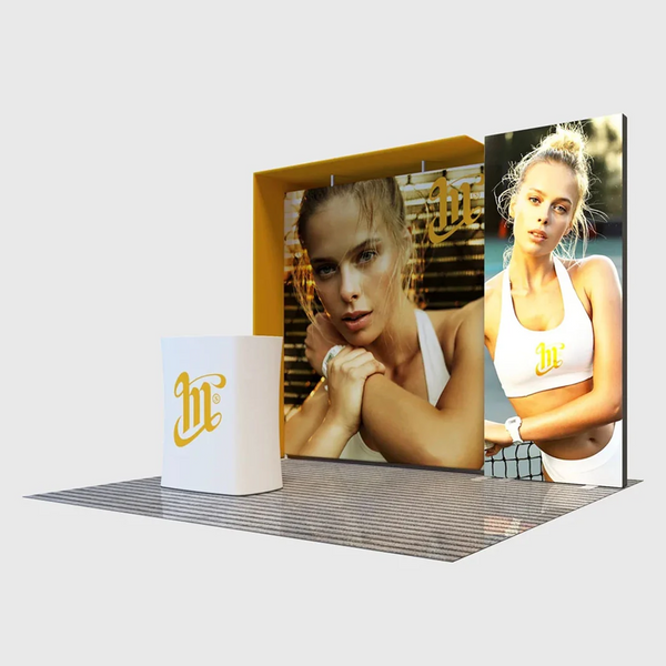 3x3m Fabric Backwall Display Kit