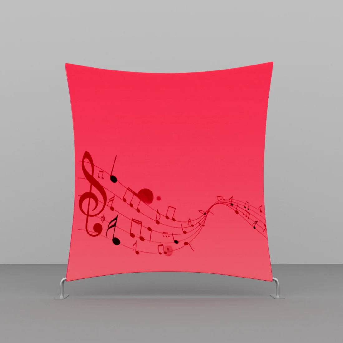Kite Shaped Fabric Display