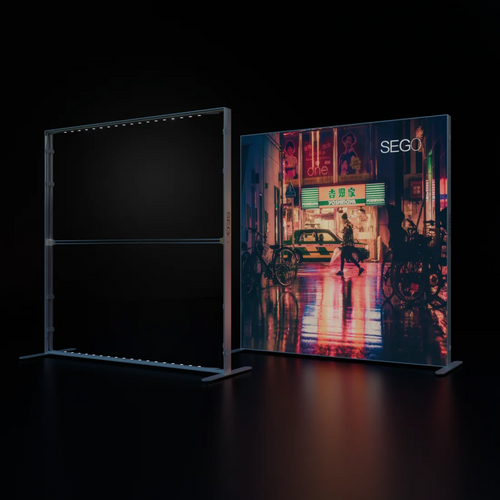 2m Backlit SEGO Lightbox Display Frame