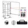 4x3m Magnetic Fabric Booth Wall with Curved Panel Options