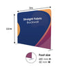 Ultimate 3m x 3m Booth Kit with Backwall, Side Walls, Counter, and Lights