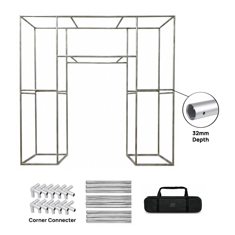 Custom N-Frame Tension Fabric Event Archway