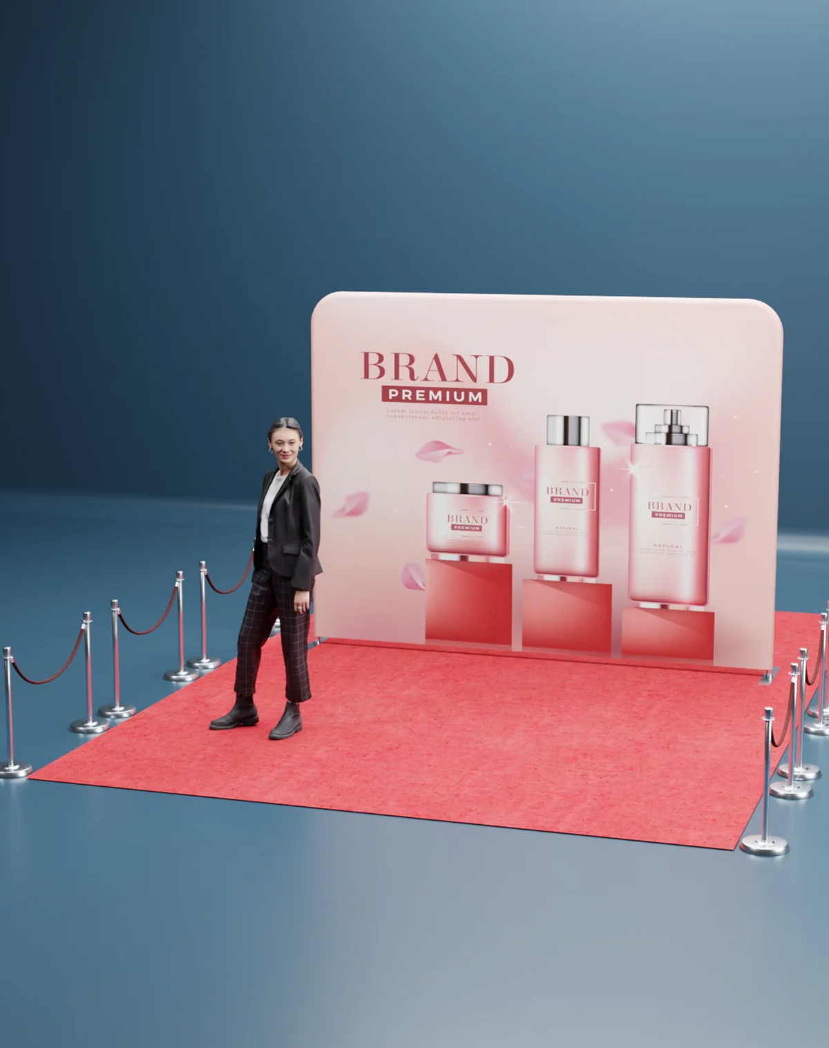 Media Wall with Accessories