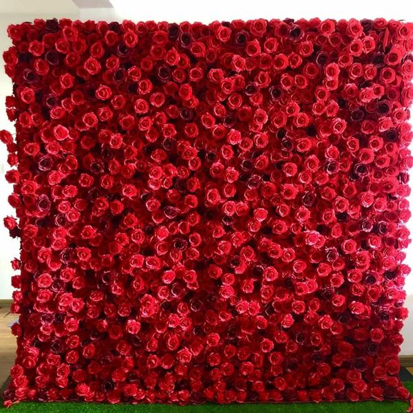 Artificial Floral Event Wall Backdrop – Style 43