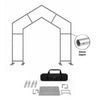 Peaked Arch Fabric Display for Events