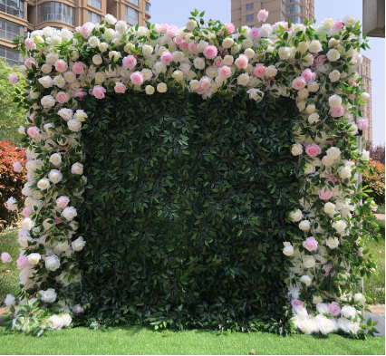 Artificial Floral Event Wall Backdrop – Style 01