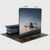 Compact 3x3m Booth Kit with Backwall and Table Cover