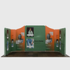 5x3m Magnetic Fabric Booth Wall with 9 Panels
