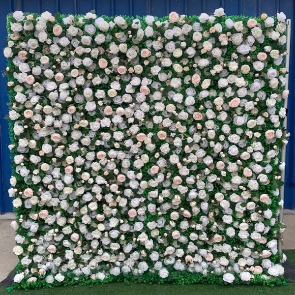 Artificial Floral Event Wall Backdrop – Style 41
