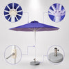 Round Market Umbrellas – 3m x 3m