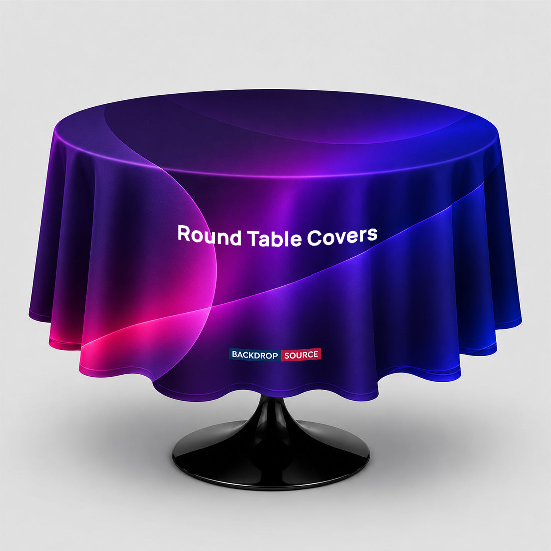 Cubiertas de mesa redonda