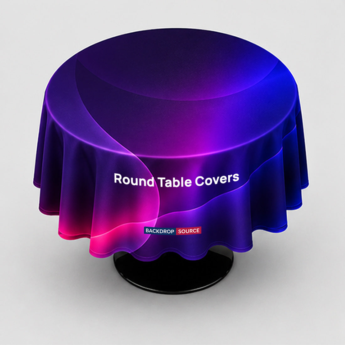 Cubiertas de mesa redonda