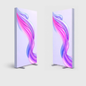 Non-Backlit SEG Fabric Media Wall - 1m W x 2m H
