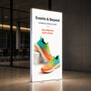 SEG Frameless Fabric Led Light Box Display - 1m W x 2m H