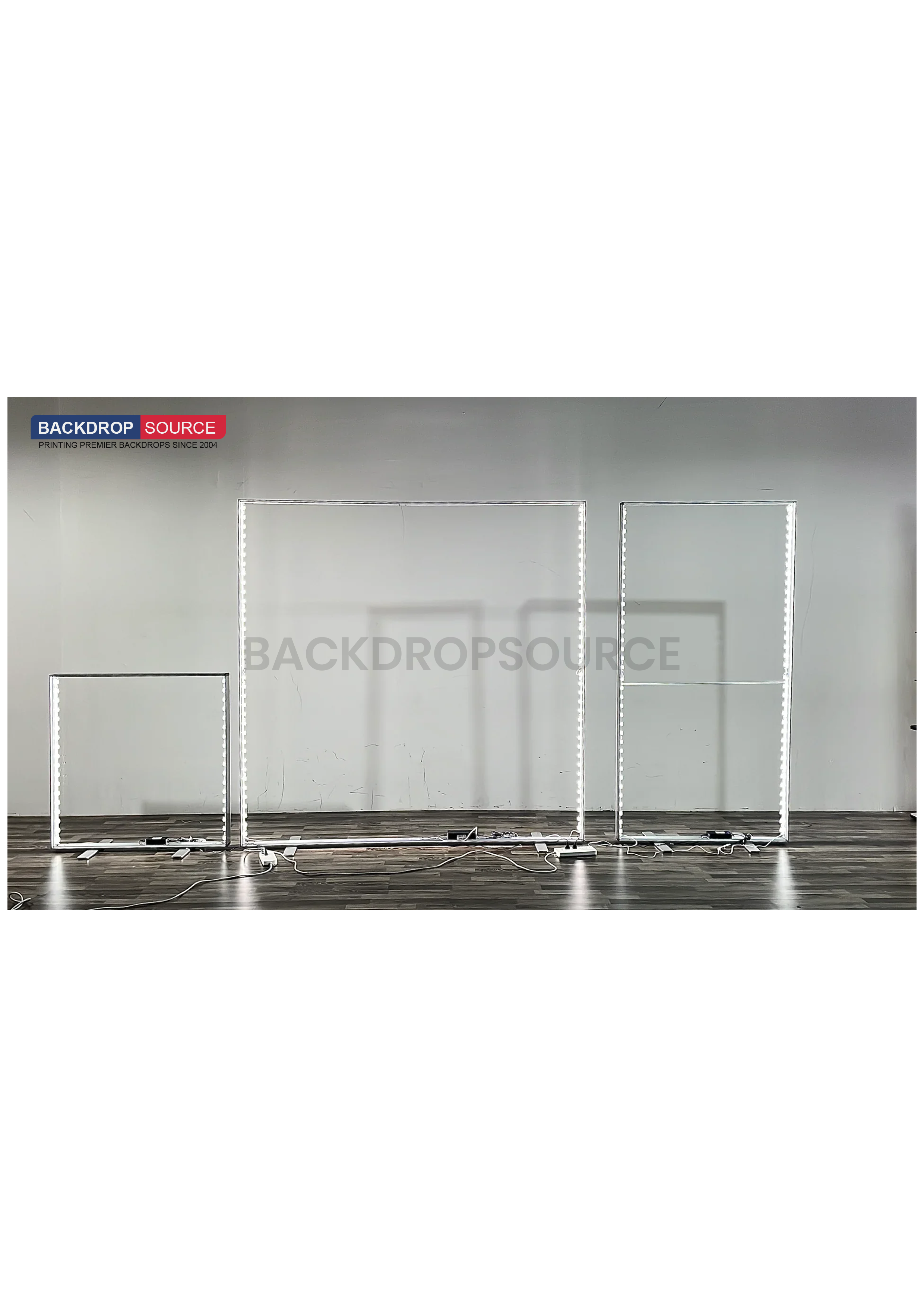 SEG Fabric LED Light Box - 6m x 2.5m