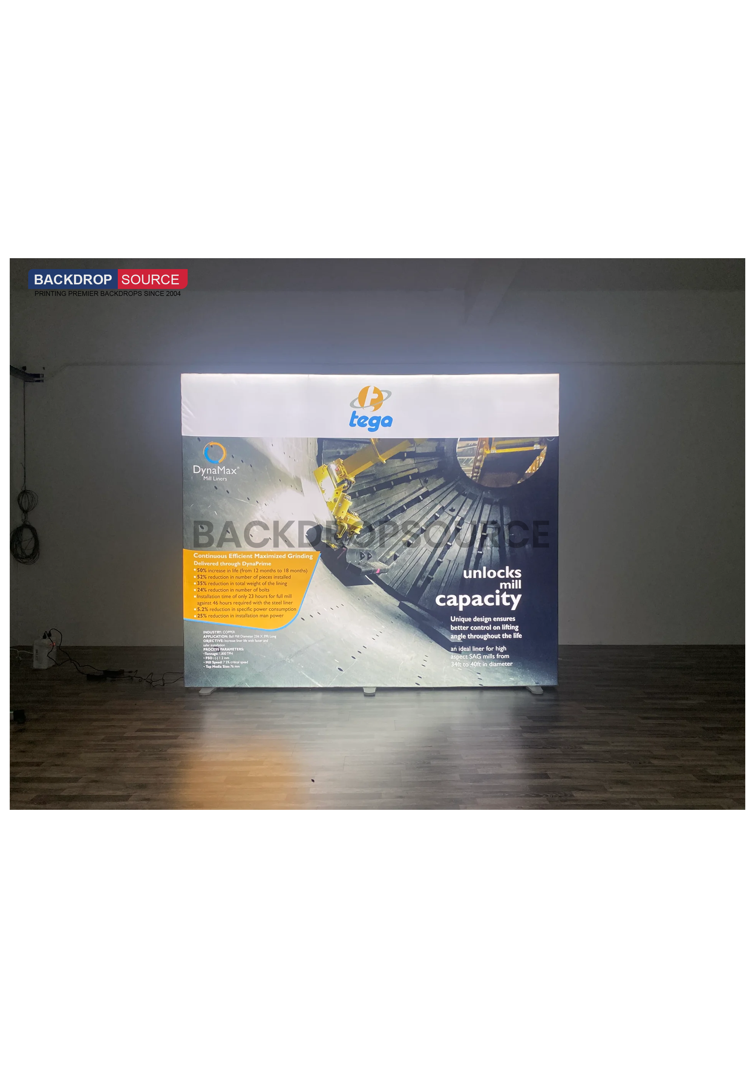 SEG Fabric LED Light Box - 2.4m X 2.5m