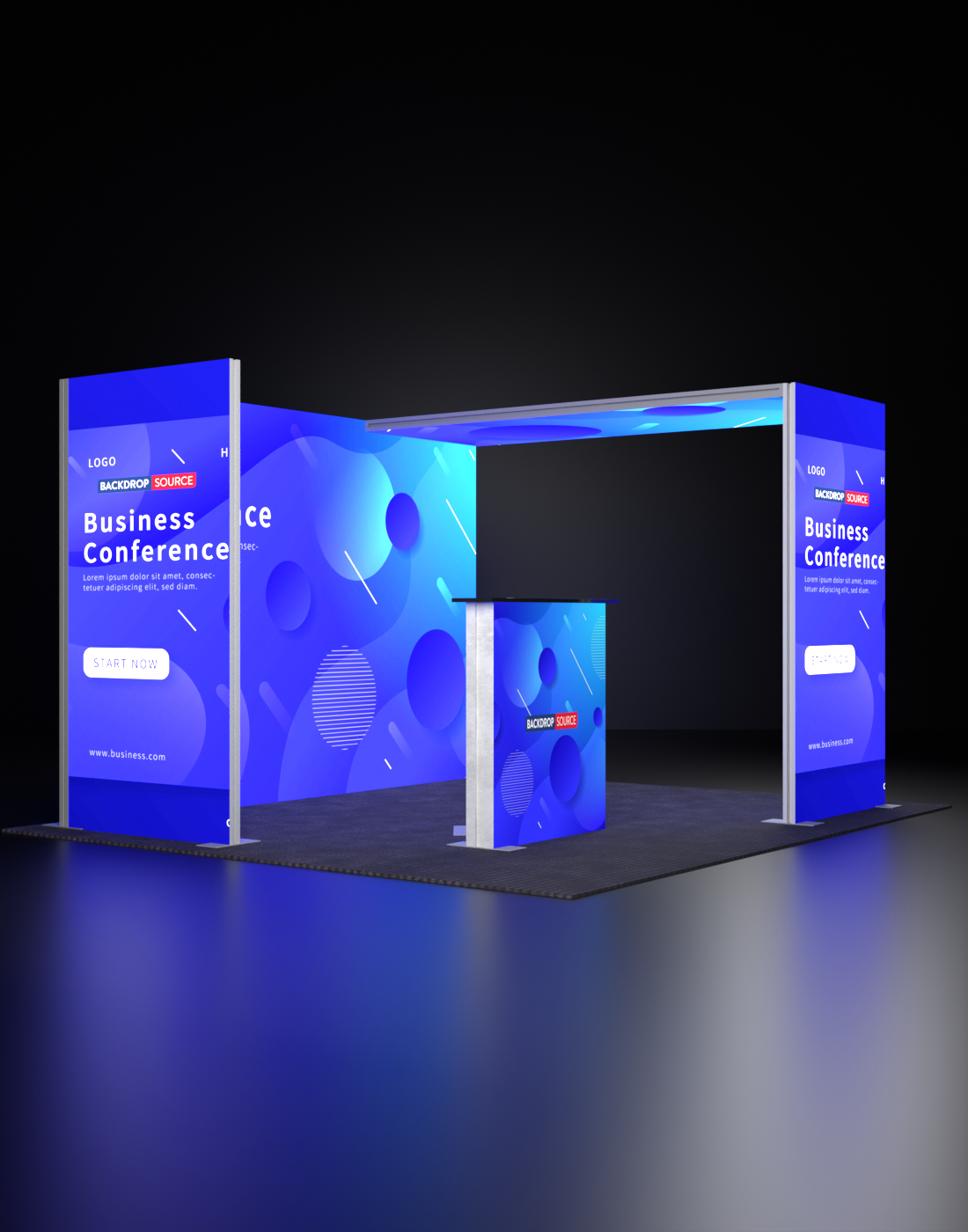 SEG Modular Lightbox Display Kit - Model 3