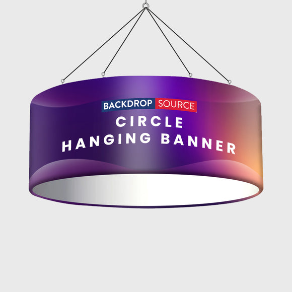 Sky Tube Circle Banner colgante