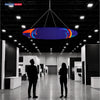 Sky Tube Ellipse Hanging Banner - Face Down