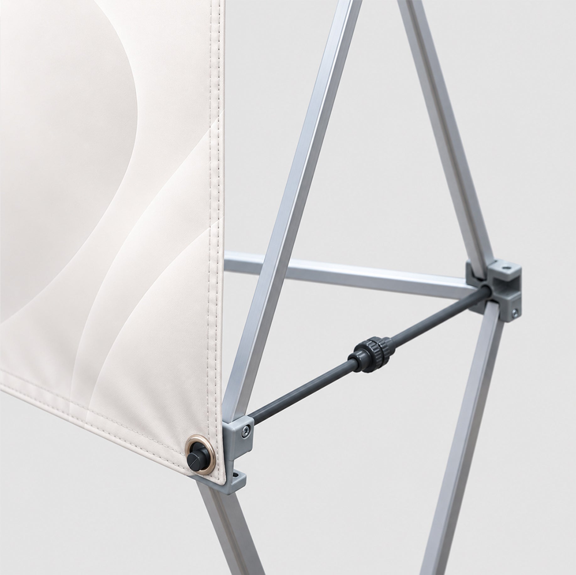 Small Triangular Fabric GeoMetrix Pop Up Grid Display