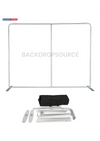 Modular Straight Tension Display with Neon Lights