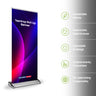 Teardrop Fabric Roll Up Banner