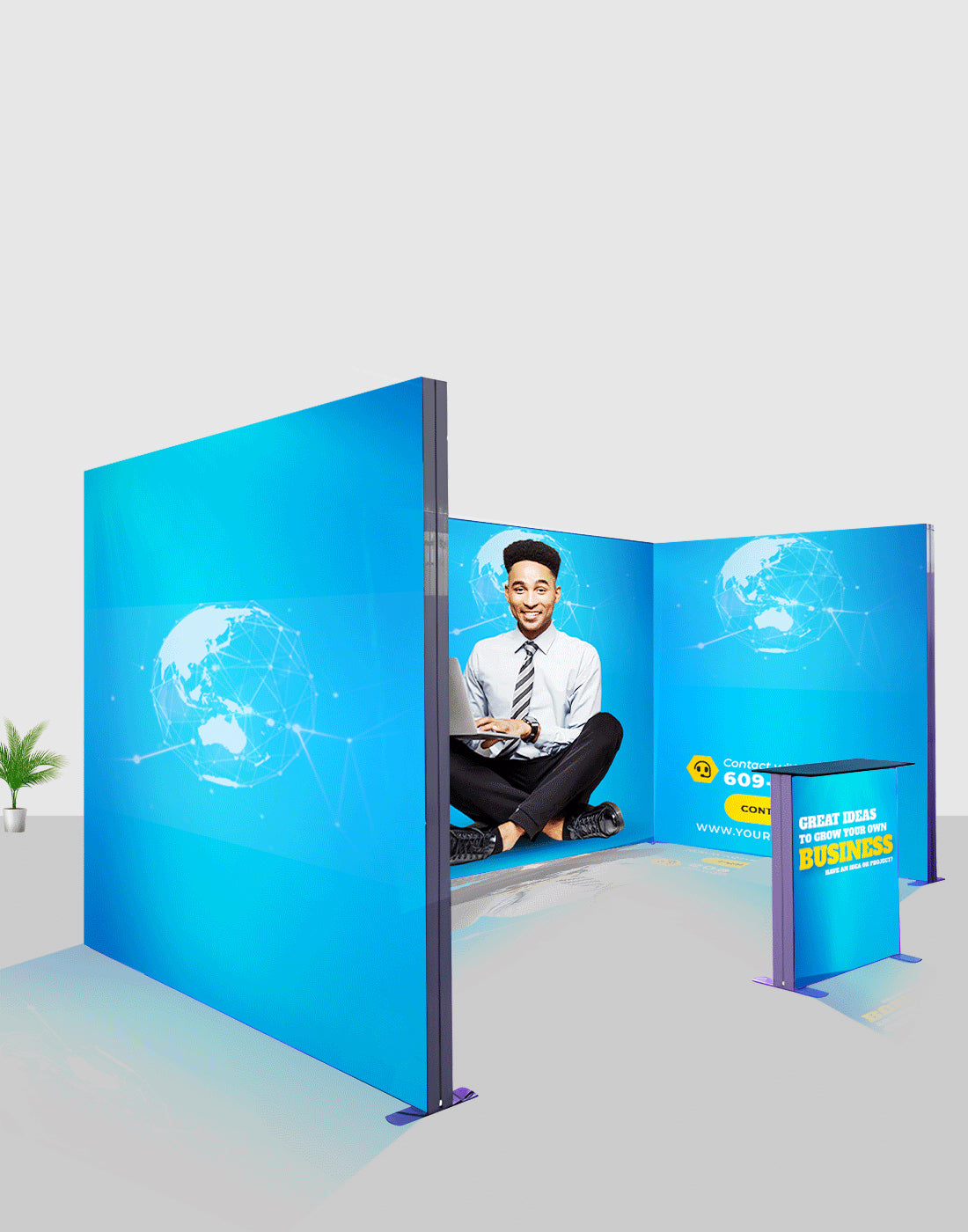 SEG Modular Lightbox Display Kit - Model 2