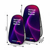 Vertical Pop Up Banners ( Double Side Printed)
