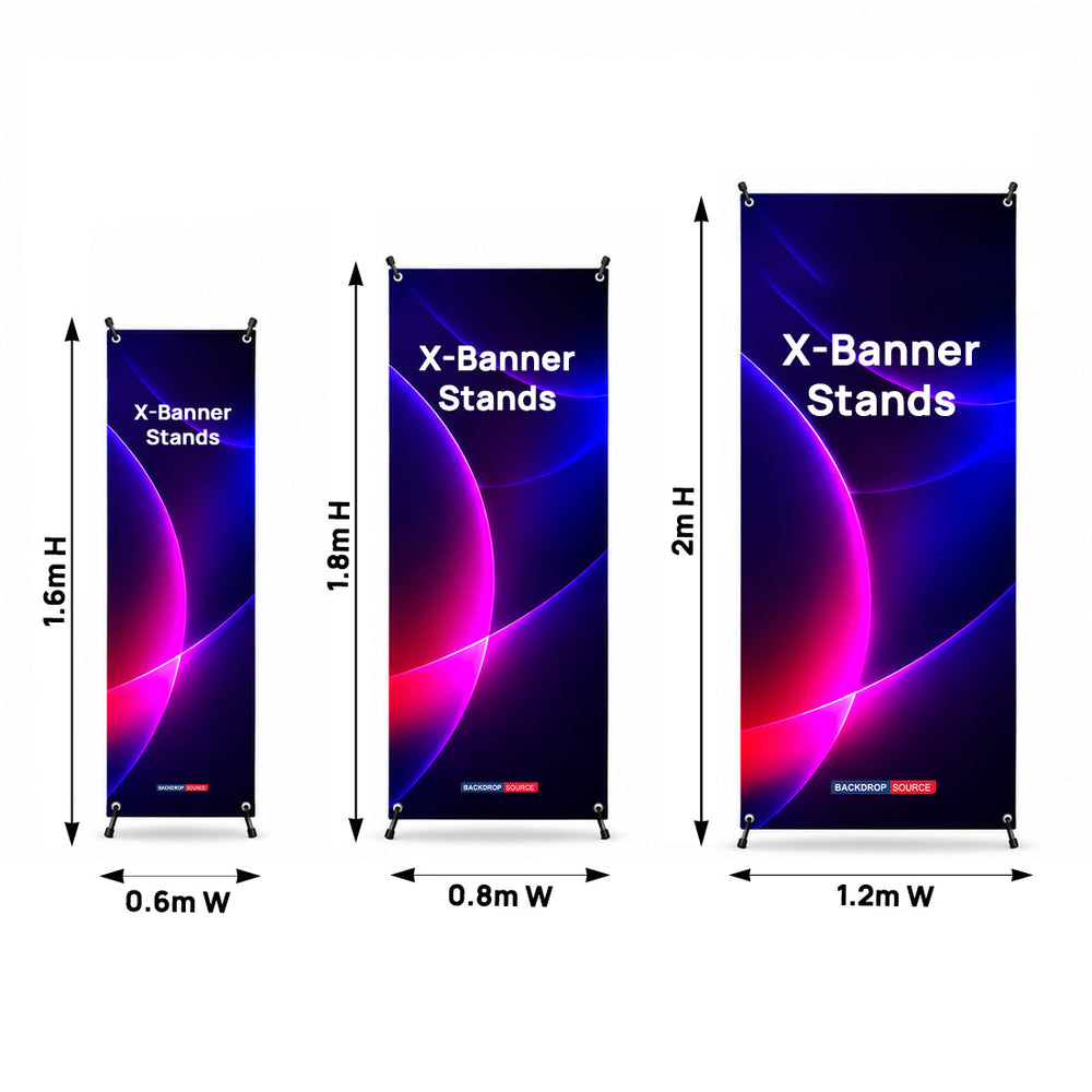Fabric X-Banner Stands