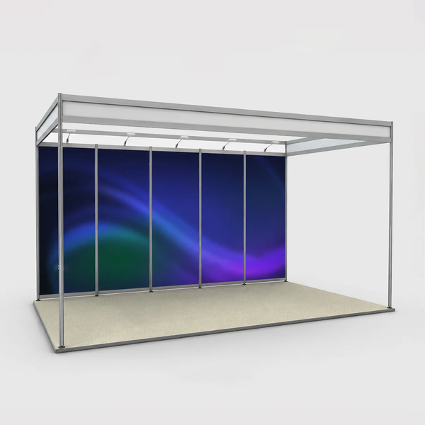Shell scheme Exhibition Graphics for 5m Wide x 3m Depth Booth