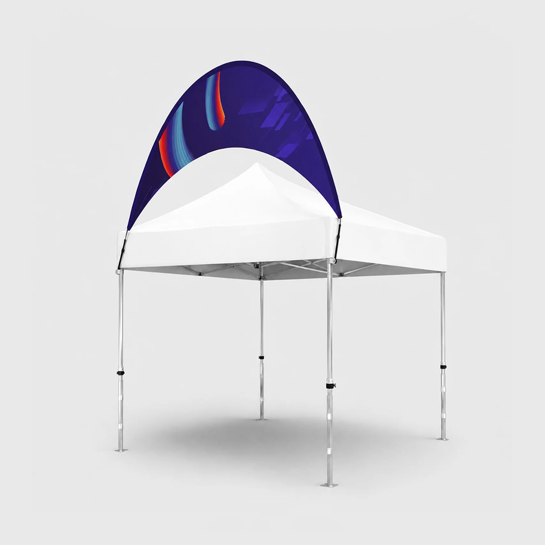 Curved Outdoor Billboard Fabric Banner (only billboard)