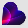 3D Heart Shape Backdrop