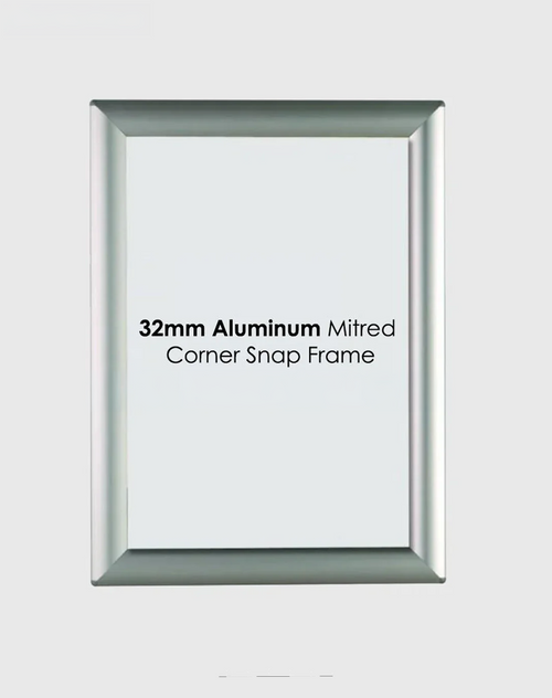 32mm Aluminum Snap Frame