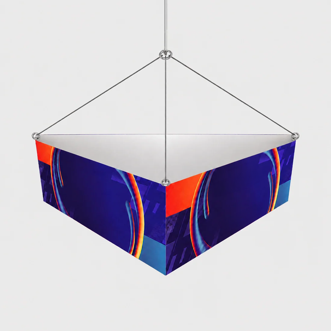SkyTube Triangle Hanging Banner