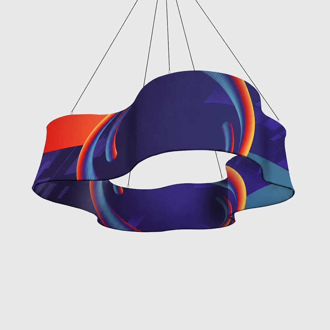 Cloud Shaped Hanging Banner