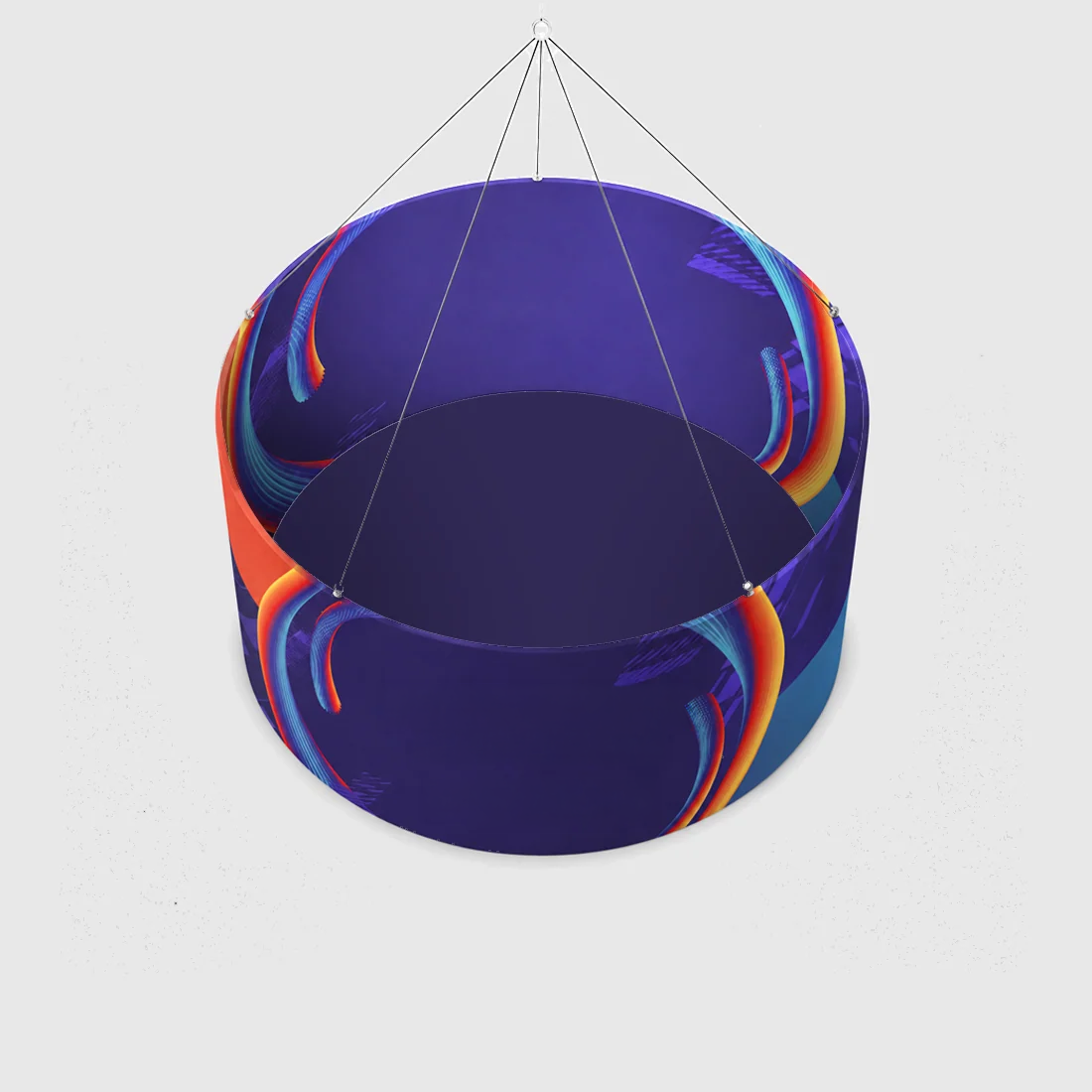 Circle Hanging with Bottom covered