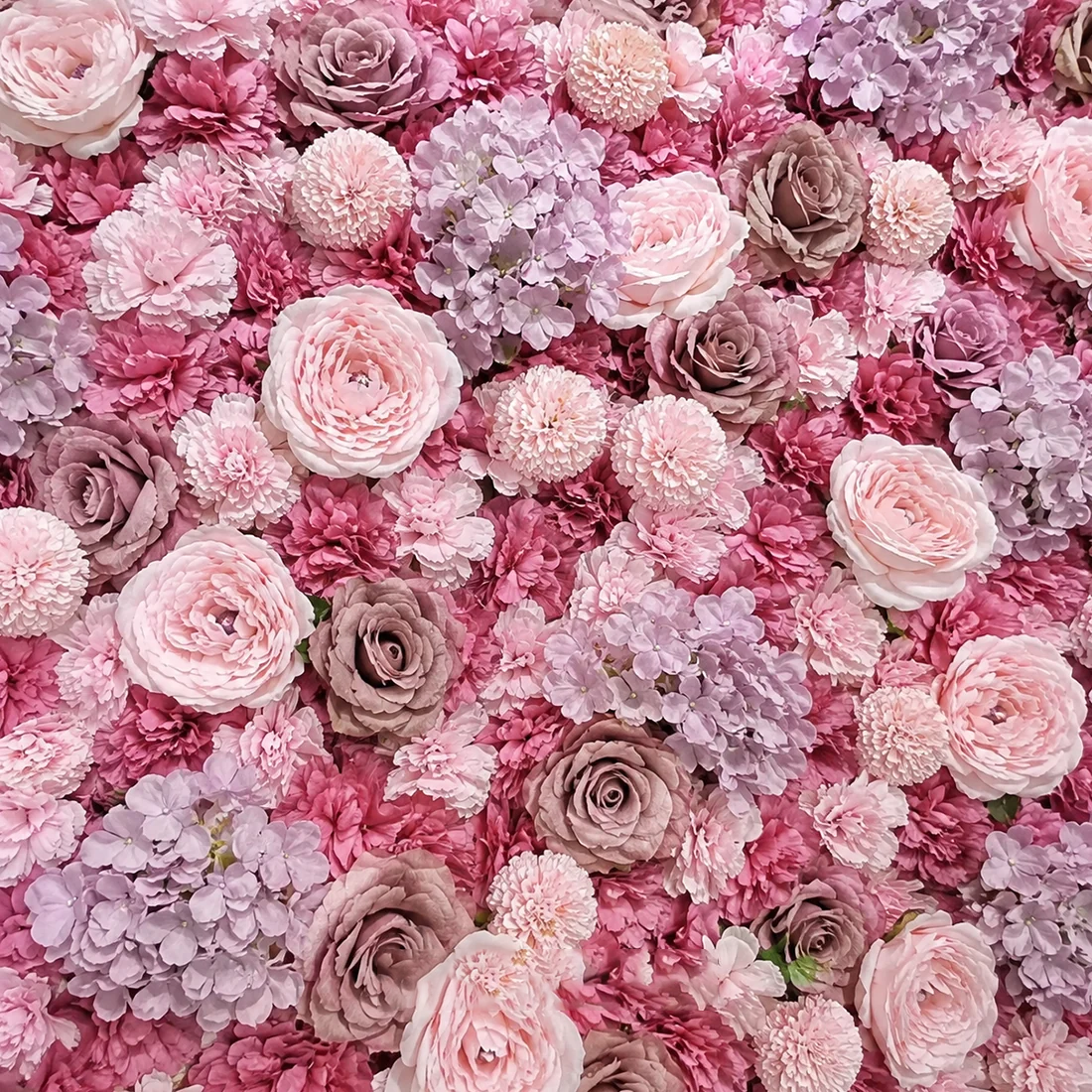 Artificial Floral Event Wall Backdrop – Style 58